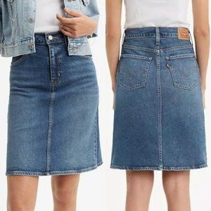 Levi's Classic Iconic Denim Skirt